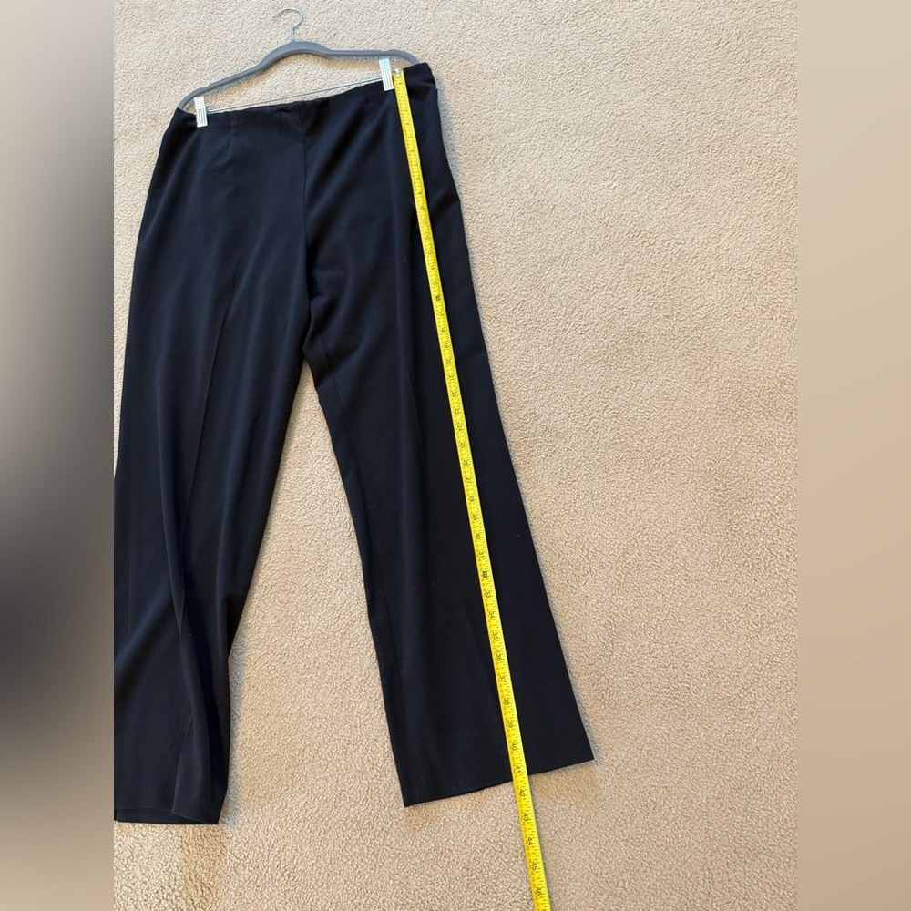 Coldwater Creek | Black Side Zip Pants | Size 16 - Picture 4 of 7